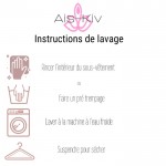 Culotte menstruelle dentelle taille basse Ais-Kiv