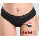 Culotte menstruelle dentelle taille basse Ais-Kiv